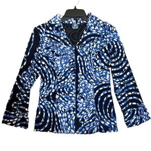 NWOT Ted Baker Mesh Floral Appliqué Cardigan size Small